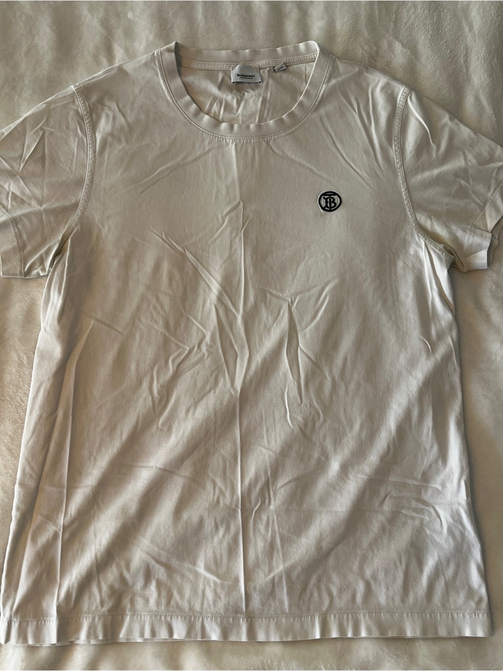 Burberry - Short Sleeve Top / Size Large